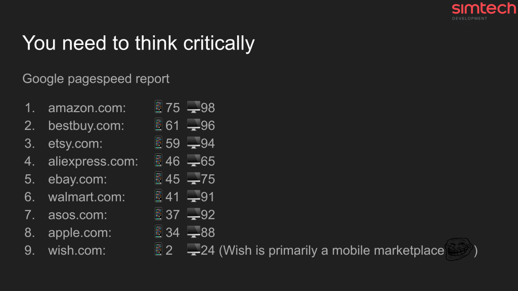 Performance Testing: You Need to Think Critically