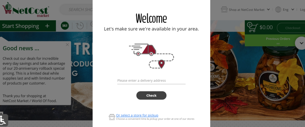 Online Grocery Stores: How to Customize to Include the Best Practices?