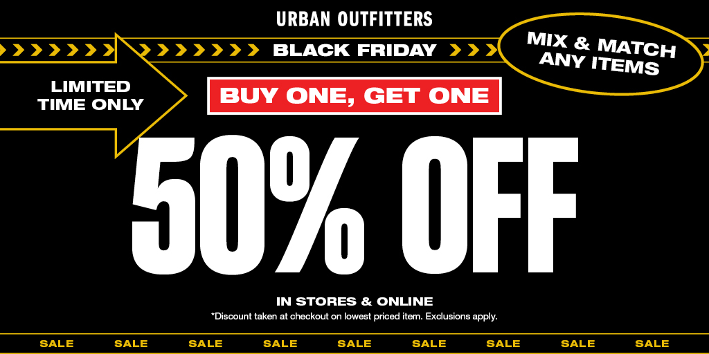 Urban Outfitters Black Friday