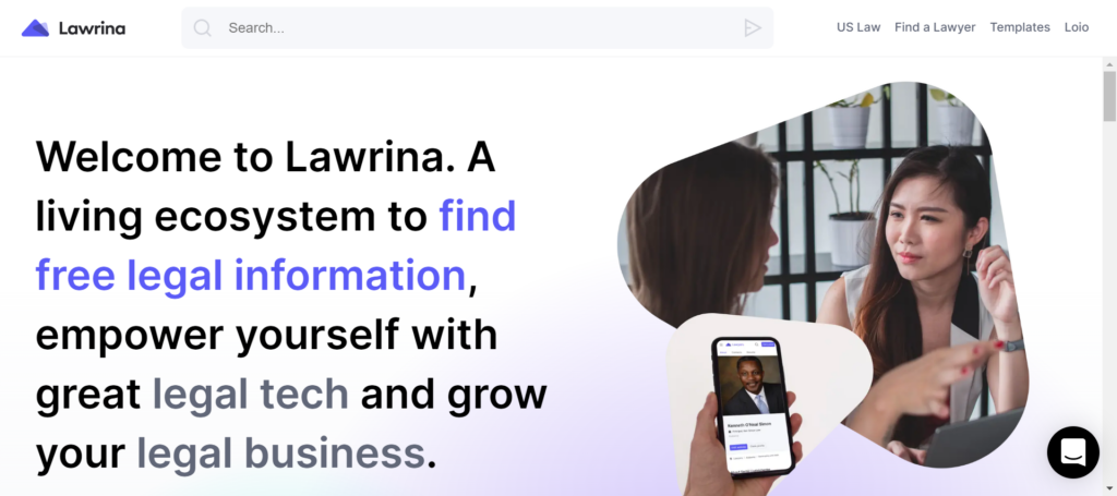 Lawrina Legal Marketplace