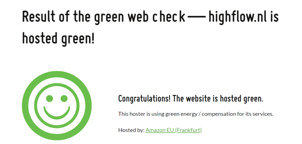 Ask your hoster what data centers they use. Or if in doubt, refer to the Green Web Foundation. The website has a large database enumerating hosting providers and data centers claiming to use renewable sources of energy. 