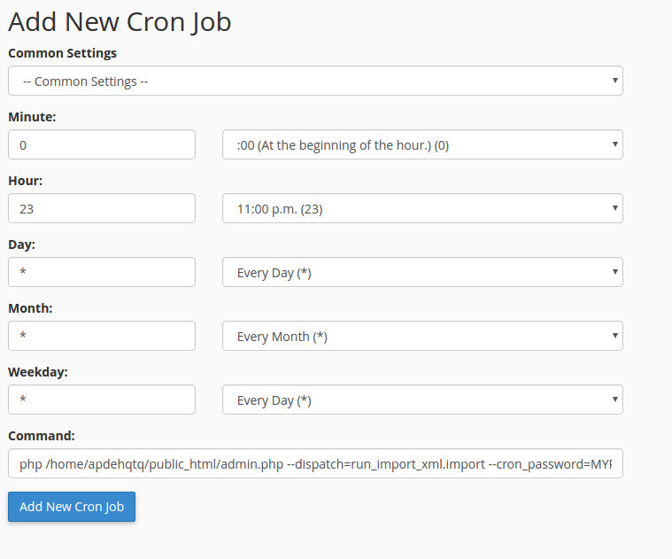 XML and CSV Import