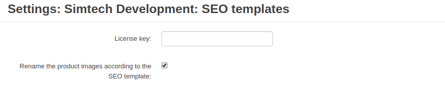 SEO Templates