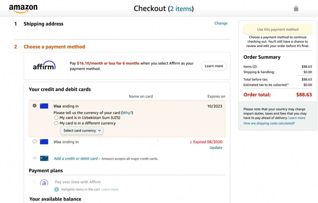 The checkout process is optimized making it possible to complete in one click. Such a time saver is a great feature for increasing customer loyalty.