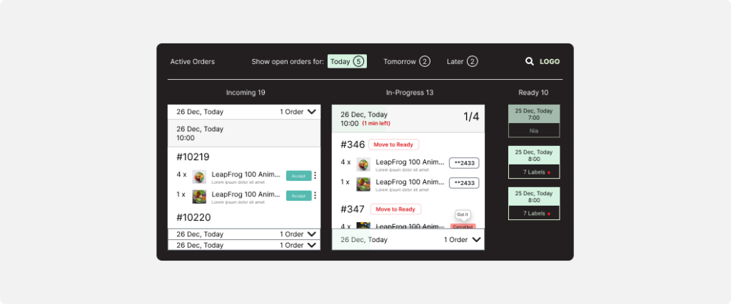 Project Development of a Custom Software Application for a Delivery-Focused Marketplace